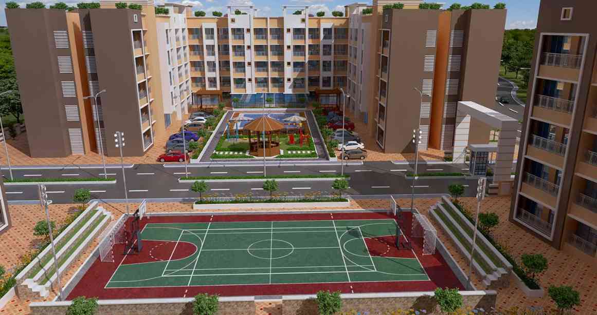 Haware-Paradise-Amenities-Multi-sports-Lawn-Muthaval-Kalyan