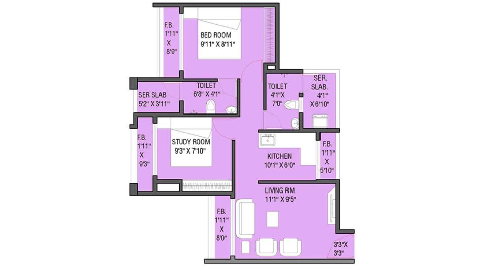 Haware-Paradise-Floor-Plan-2-BHK